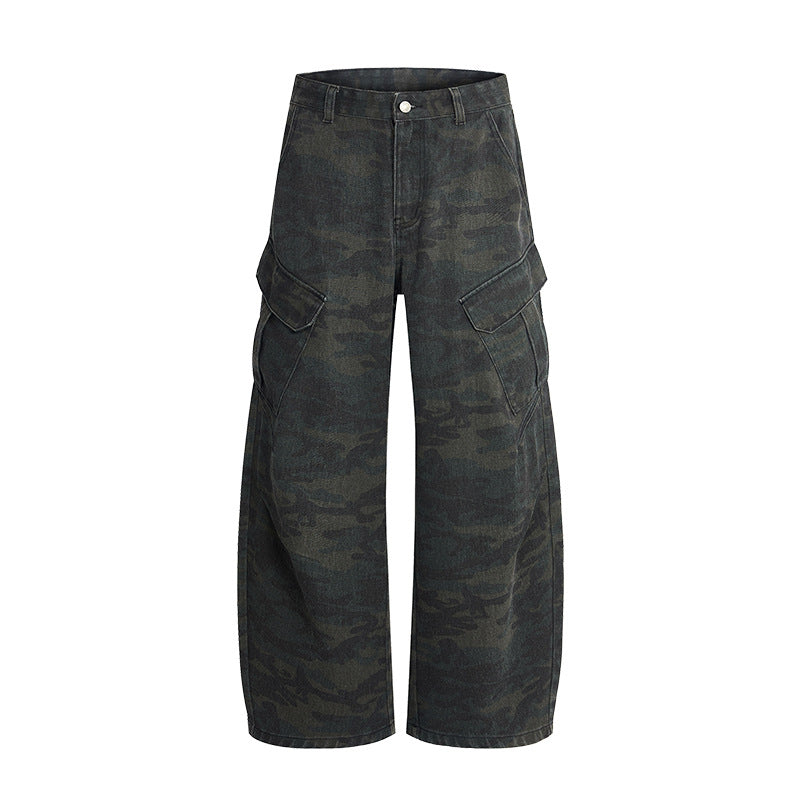 Camouflage Casual Cotton Pants