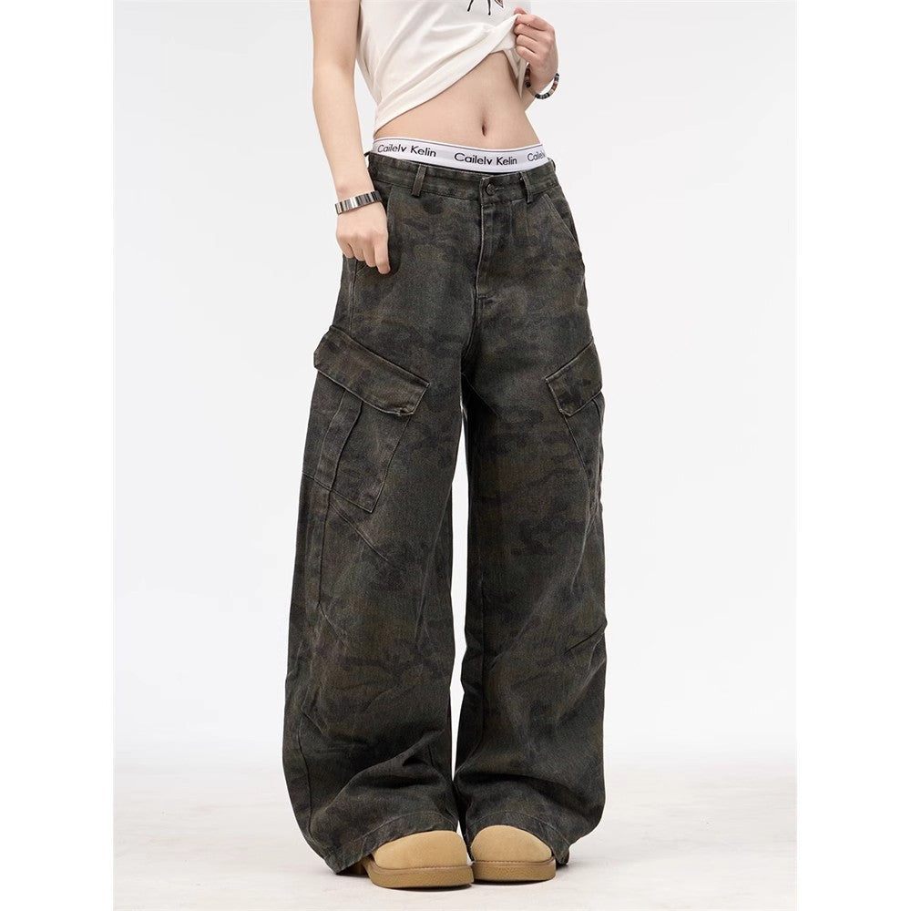Camouflage Casual Cotton Pants